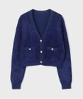 GRACE CONTINENTAL モールニットカーディガン