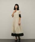 GRACE CONTINENTAL カフタンシフォンワンピース