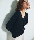 GRACE CONTINENTAL ラメニットカーディガン