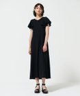 GRACE CONTINENTAL フリルスリーブカットワンピース