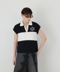 GRACE CONTINENTAL ラガーポロニットトップ