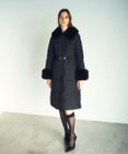 GRACE CONTINENTAL ファーパーツ付ロングダウン
