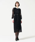GRACE CONTINENTAL コードレースシャツドレス