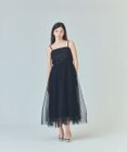 GRACE CONTINENTAL チュールプリーツコンビワンピース