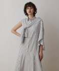 GRACE CONTINENTAL ストライプシャツワンピース