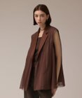 GRACE CONTINENTAL チュールオーバーベスト