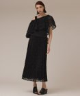 GRACE CONTINENTAL レースプリーツスカート
