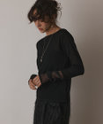 GRACE CONTINENTAL シアーアセテートカットトップ