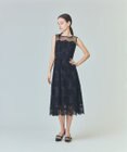 GRACE CONTINENTAL リバーレースドレス