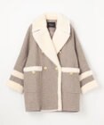 GRACE CONTINENTAL ボアカラーPコート