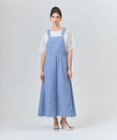GRACE CONTINENTAL シャンブレーツイードジャンパースカート