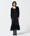 GRACE CONTINENTAL シアーカノコニットカーディガン