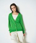 GRACE CONTINENTAL ルーズVネックニットカーディガン