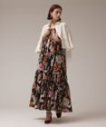 GRACE CONTINENTAL フラワープリントキャミドレス