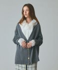 GRACE CONTINENTAL 前後2WAYニットカーディガン