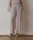 GRACE CONTINENTAL ハイウエストワイドパンツ