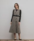 GRACE CONTINENTAL ツイーディジャンパースカート