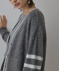 GRACE CONTINENTAL グリッターニットカーディガン