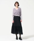 【新品】GRACE CONTINENTALギャザーフリルニットカーディガン ギャザーフリルニットカーディガン / GRACE CONTINENTAL | GRACE
