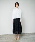 GRACE CONTINENTAL ケミカルリーフスカート