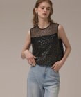 GRACE CONTINENTAL ビーズ刺繍トップ