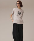 GRACE CONTINENTAL カットフォトTシャツ