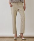 GRACE CONTINENTAL ストレッチテーパードパンツ