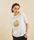 GRACE CONTINENTAL レコードプリントTシャツ