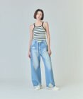 GRACE CONTINENTAL ドロストウエストデニムパンツ