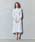 GRACE CONTINENTAL ヒールプリントシャツドレス