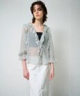【グレースコンチネンタル】ドットラッフルブラウス ドットラッフルブラウス / GRACE CONTINENTAL | GRACE