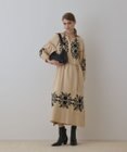 GRACE CONTINENTAL エンブロイダリーカフタンワンピース
