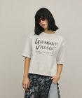 GRACE CONTINENTAL レイヤードロゴＴシャツ