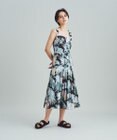 23SS♡グレースコンチネンタル フラワーリゾートドレス 36 ボタニカル フラワーリゾートドレス / GRACE CONTINENTAL | GRACE
