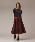 GRACE CONTINENTAL コーティングタックスカート