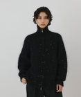 GRACE CONTINENTAL スパンコールニットカーディガン