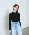 GRACE CONTINENTAL リブニットトップ