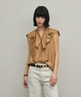 GRACE CONTINENTAL フリルスキッパーブラウス