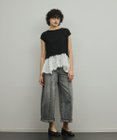 GRACE CONTINENTAL ヘムembカットトップ