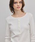 GRACE CONTINENTAL ヘンリーネックカットトップ