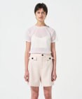 GRACE CONTINENTAL シアークルーカットトップ