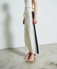 GRACE CONTINENTAL サイドラインニットパンツ