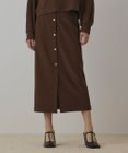 GRACE CONTINENTAL ラメカットスカート