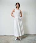 GRACE CONTINENTAL アメスリニットギャザーワンピース