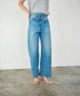 GRACE CONTINENTAL ラップデニムパンツ
