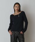 GRACE CONTINENTAL ウールコットンテレコトップ