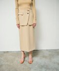 GRACE CONTINENTAL レイヤードペンシルスカート