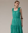 GRACE CONTINENTAL カットワーク刺繍ワンピース