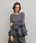 GRACE CONTINENTAL フレアカットトップ