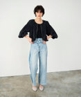 GRACE CONTINENTAL ラップデニムパンツ